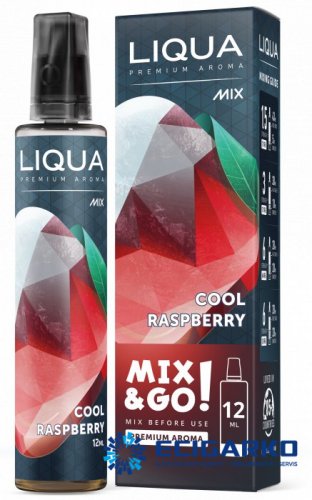 Příchuť Liqua Mix&Go 12ml Cool Raspberry